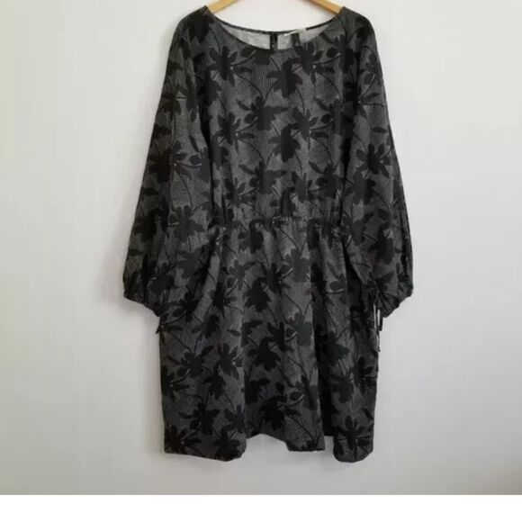 🆕👗Balloon Long Sleeve Mini A-Line Dress - Picture 4 of 4